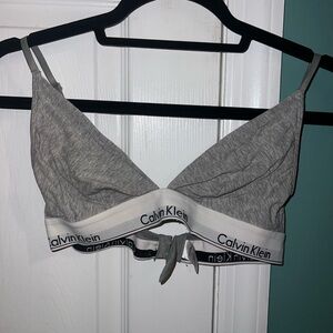 Calvin Klein Gray Bralette